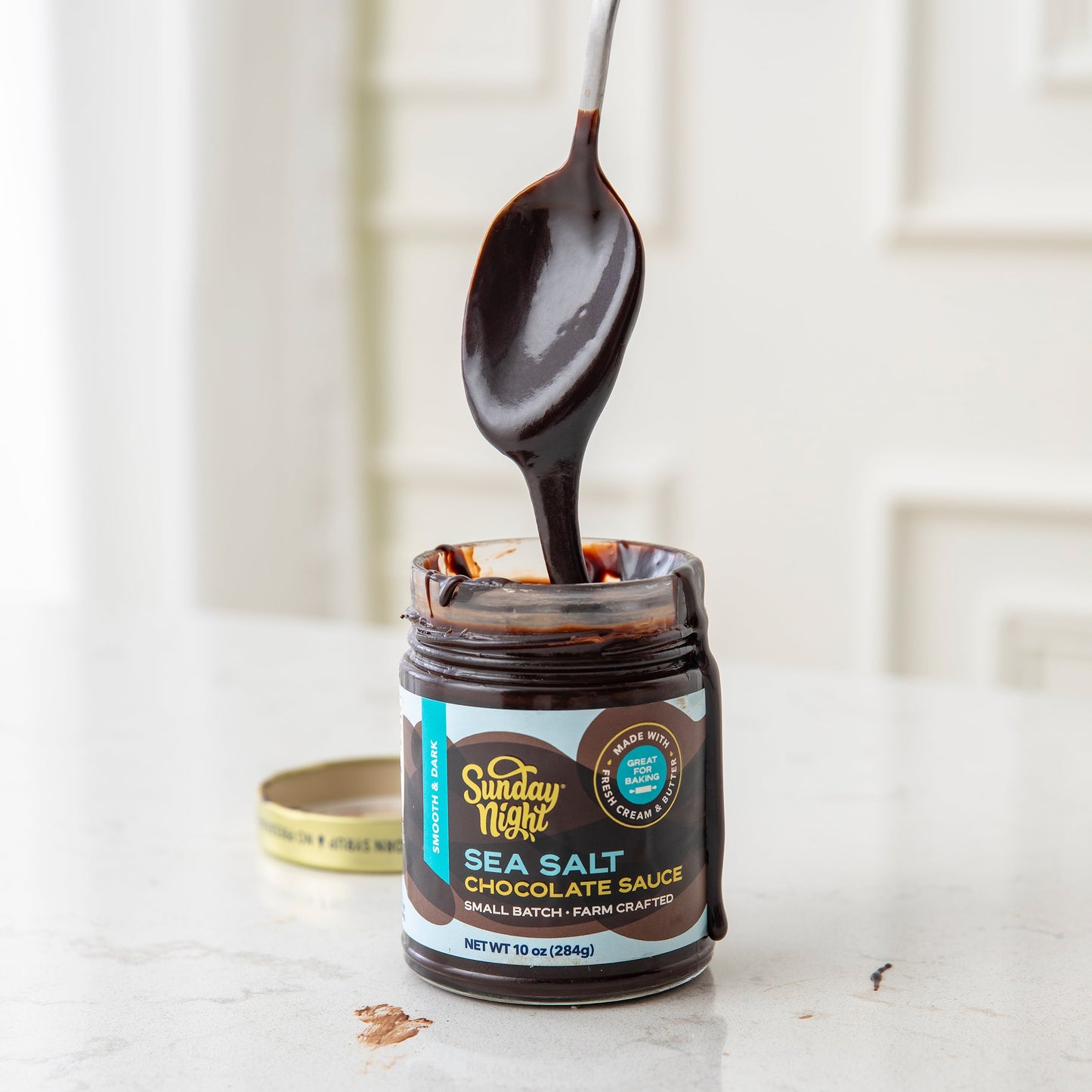CLASSIC CHOCOLATE AND SEA SALT CHOCOLATE SAUCE DUO GIFT SET