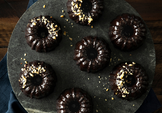 Sunday Night® Chocolate Babycakes made with Sunday Night® Sweet + Rich Chocolate Premium Dessert Sauce