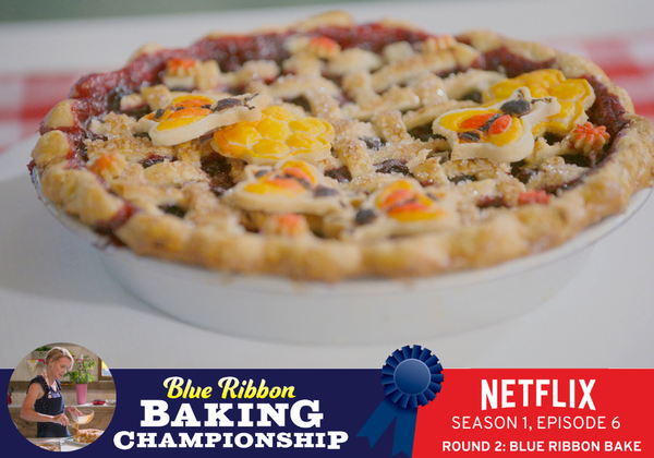 EILEEN GANNON’S BLUEBERRY PIE  from Blue Ribbon Baking Championship on Netflix