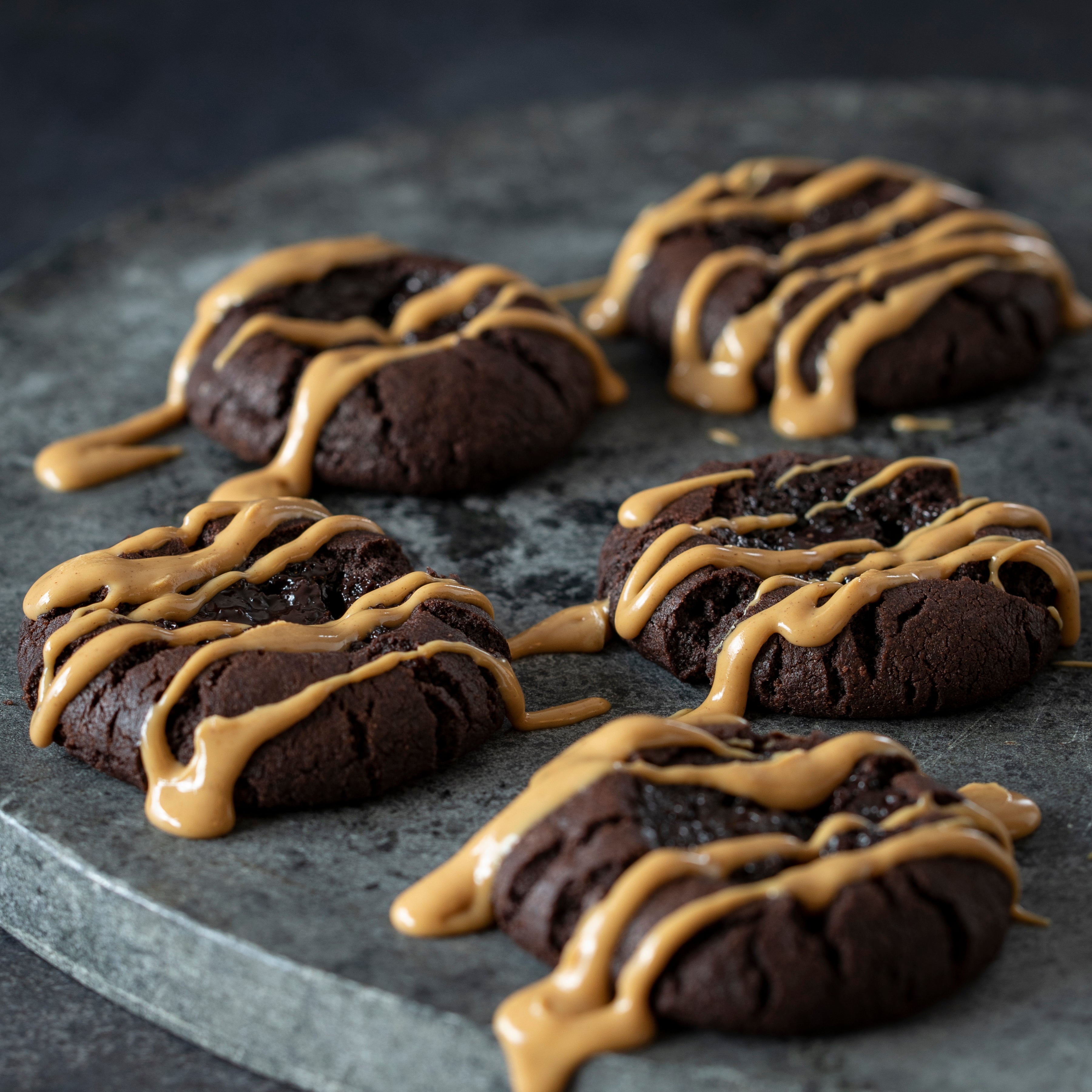 Sunday Night® Peanut Butter and Chocolate Fudge Cookies – Sunday Night Foods