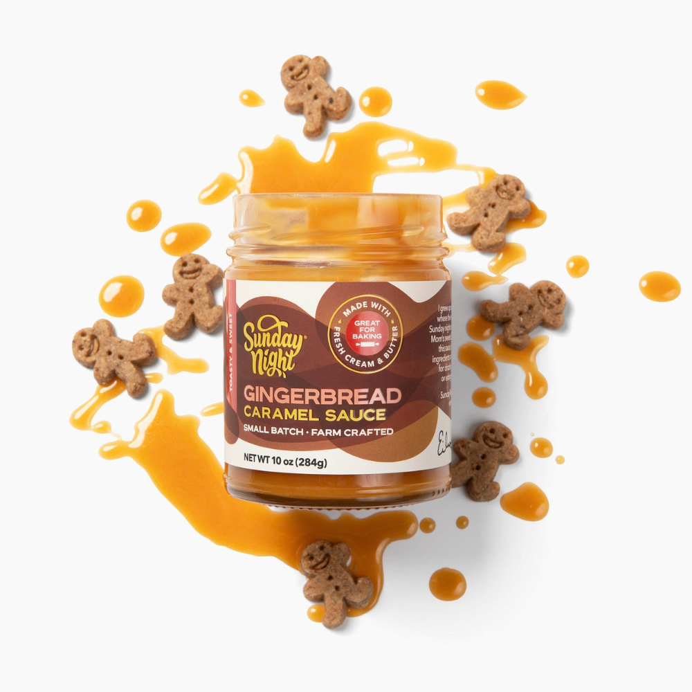GINGERBREAD CARAMEL SAUCE (2-PACK)