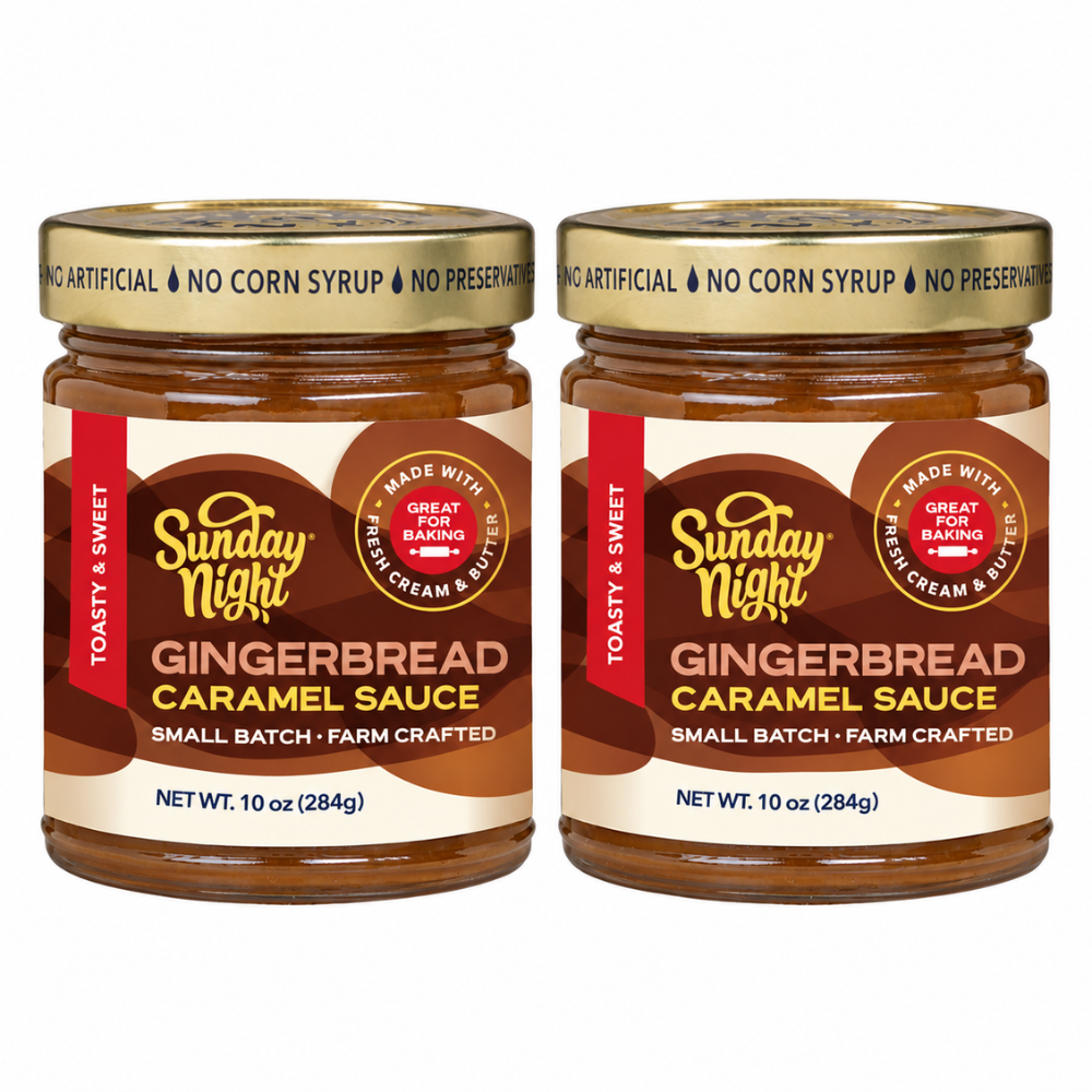 GINGERBREAD CARAMEL SAUCE (2-PACK)