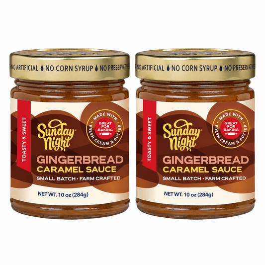 GINGERBREAD CARAMEL SAUCE (2-PACK)