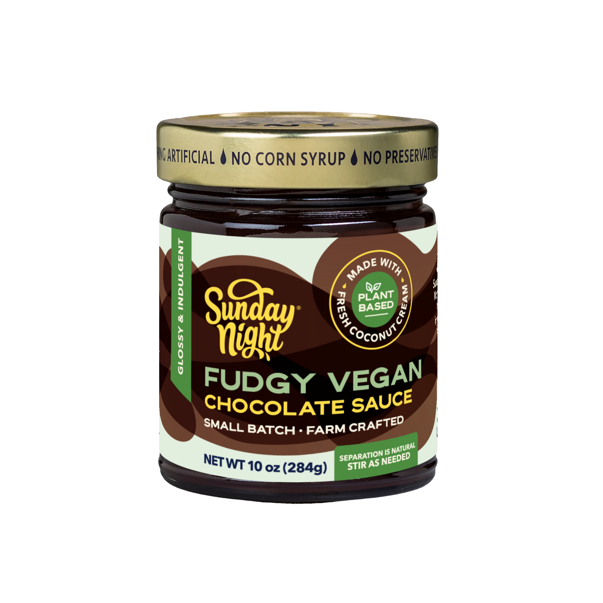 FUDGY VEGAN CHOCOLATE SAUCE
