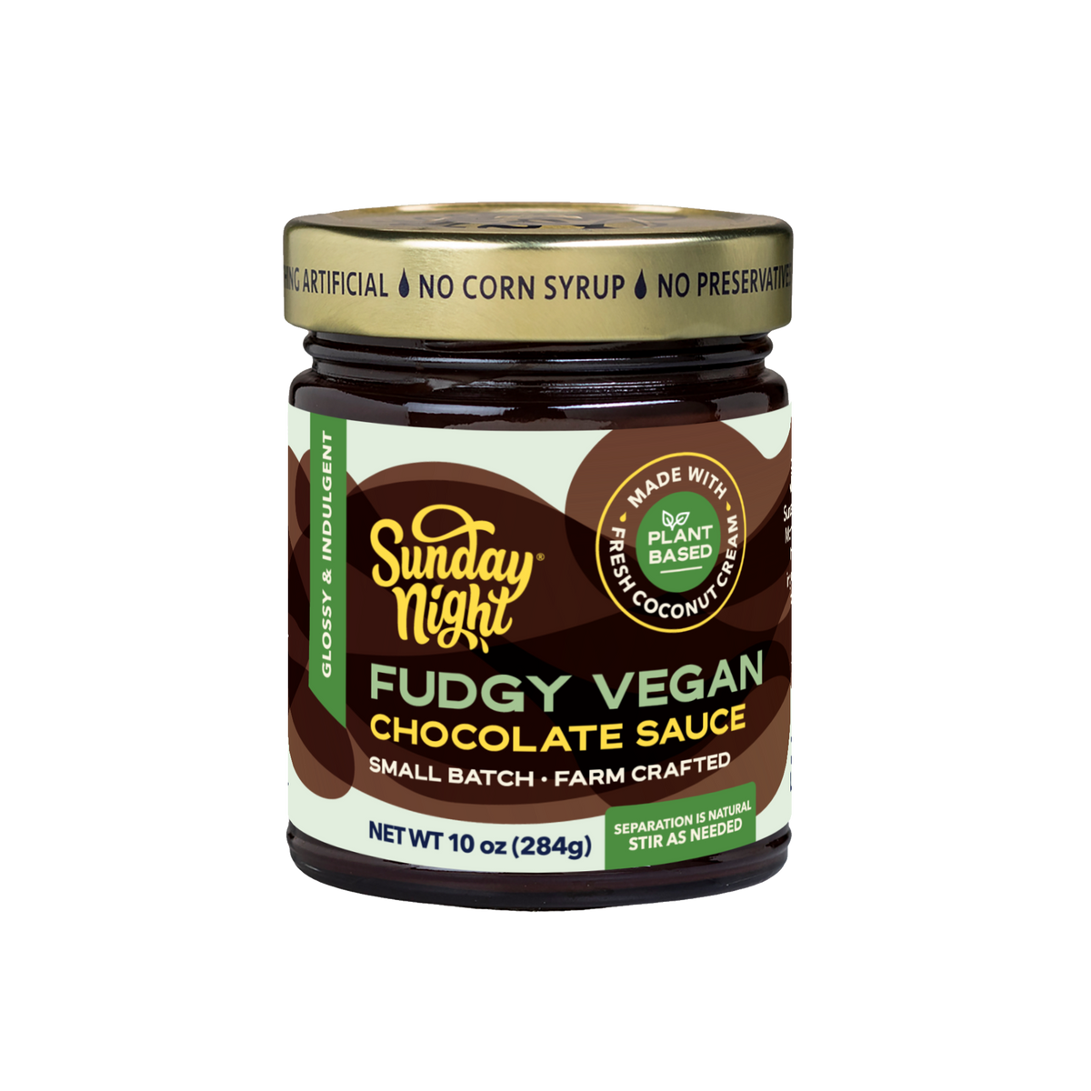 FUDGY VEGAN CHOCOLATE SAUCE