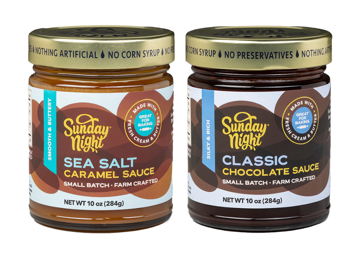 CLASSIC CHOCOLATE AND SEA SALT CARAMEL SAUCE DUO GIFT SET