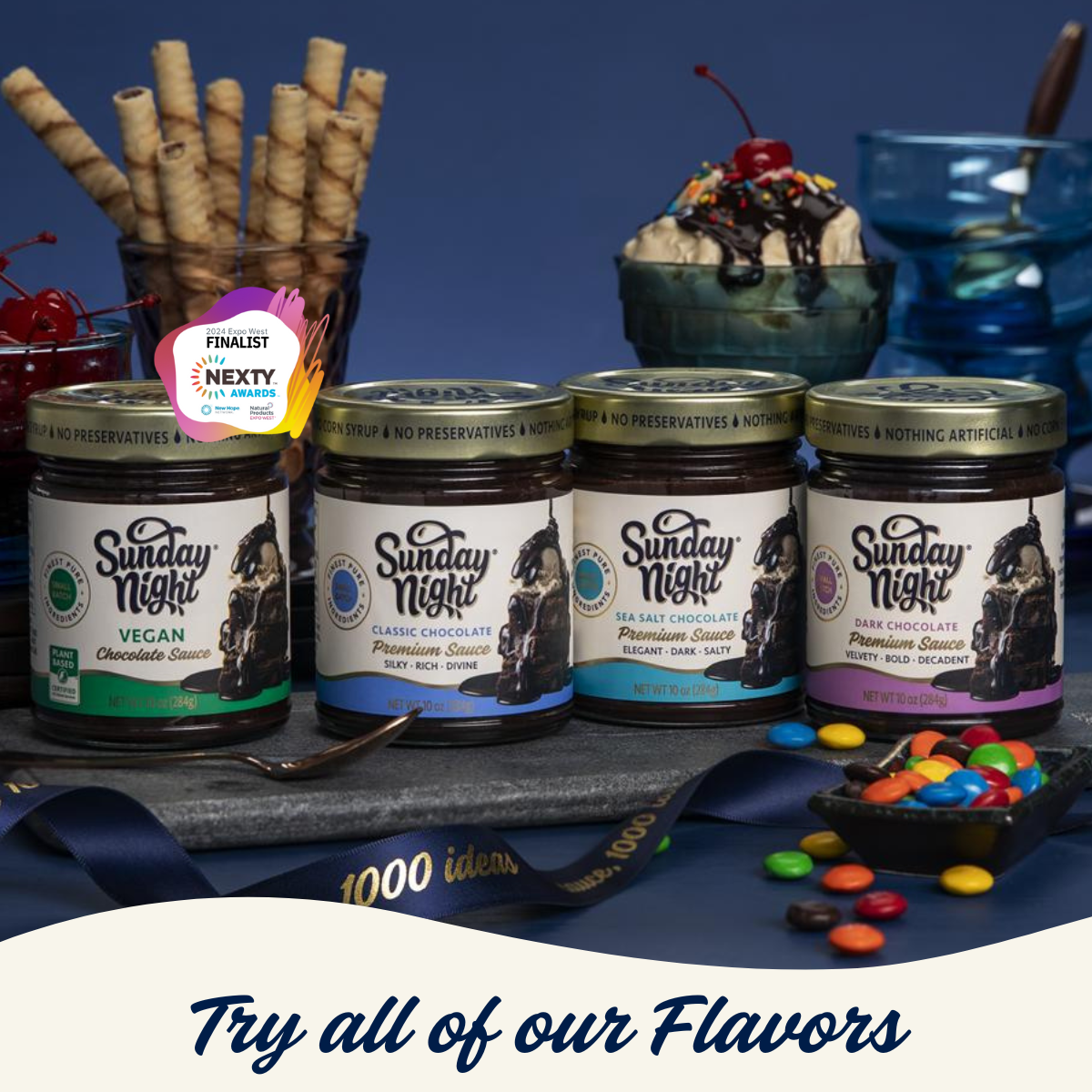 FUDGY (PLANT-BASED) CHOCOLATE SAUCE DUO GIFT SET