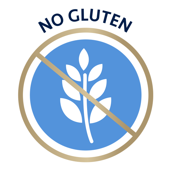 No gluten.