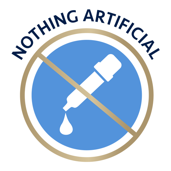 Nothing artificial